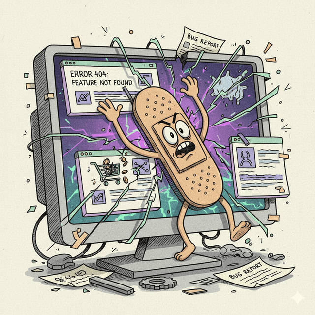 The UX band-aid problem